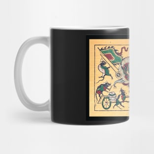 Rat lantern parade - Vietnam folk art Mug